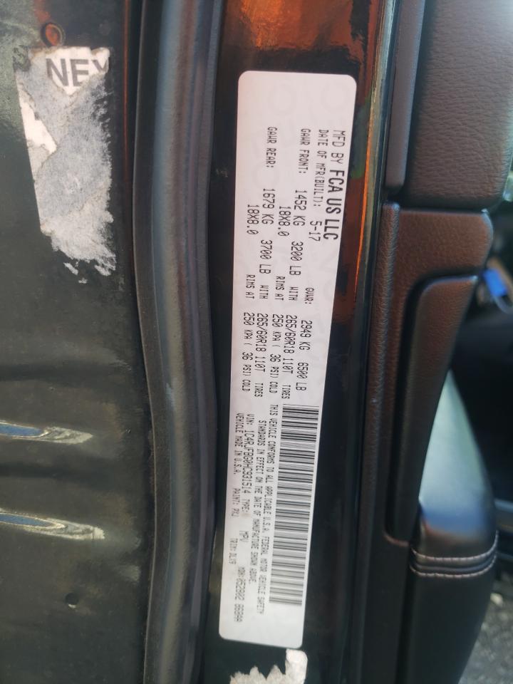Photo 10 from auction – 2017 JEEP GRAND CHER with VIN 1C4RJFBG0HC931514