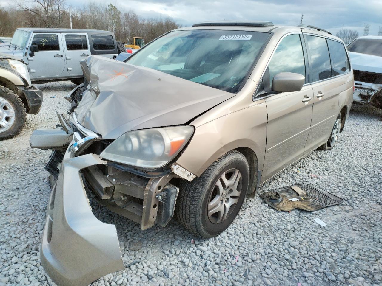 Photo 2 from auction – 2006 HONDA ODYSSEY EX with VIN 5FNRL38736B420640