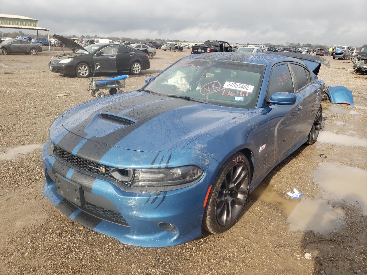 Photo 2 from auction – 2020 DODGE CHARGER SC with VIN 2C3CDXGJ4LH136161