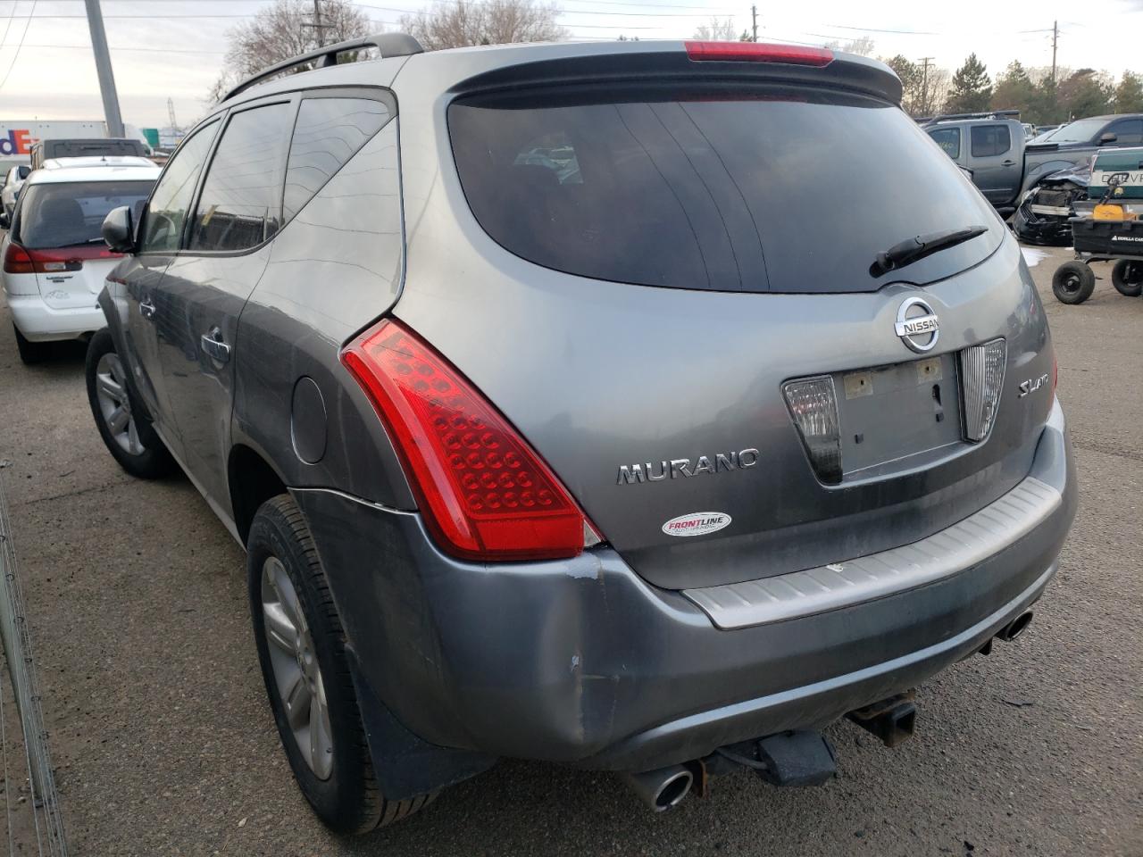 Photo 3 from auction – 2006 NISSAN MURANO SL with VIN JN8AZ08W16W531124