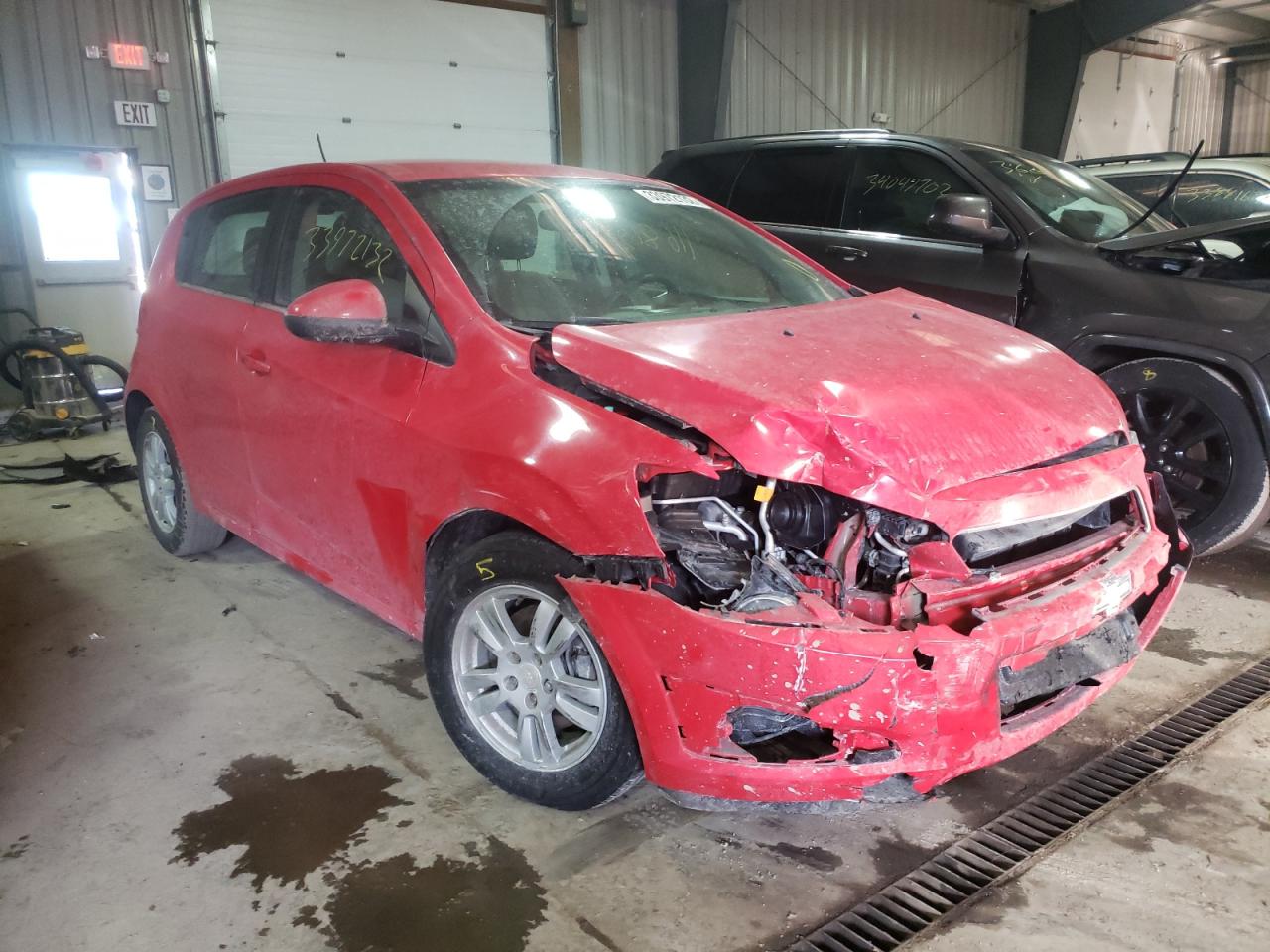 CHEVROLET SONIC LT 2015 with VIN 1G1JC6SH3F4133265 - Photo from auction