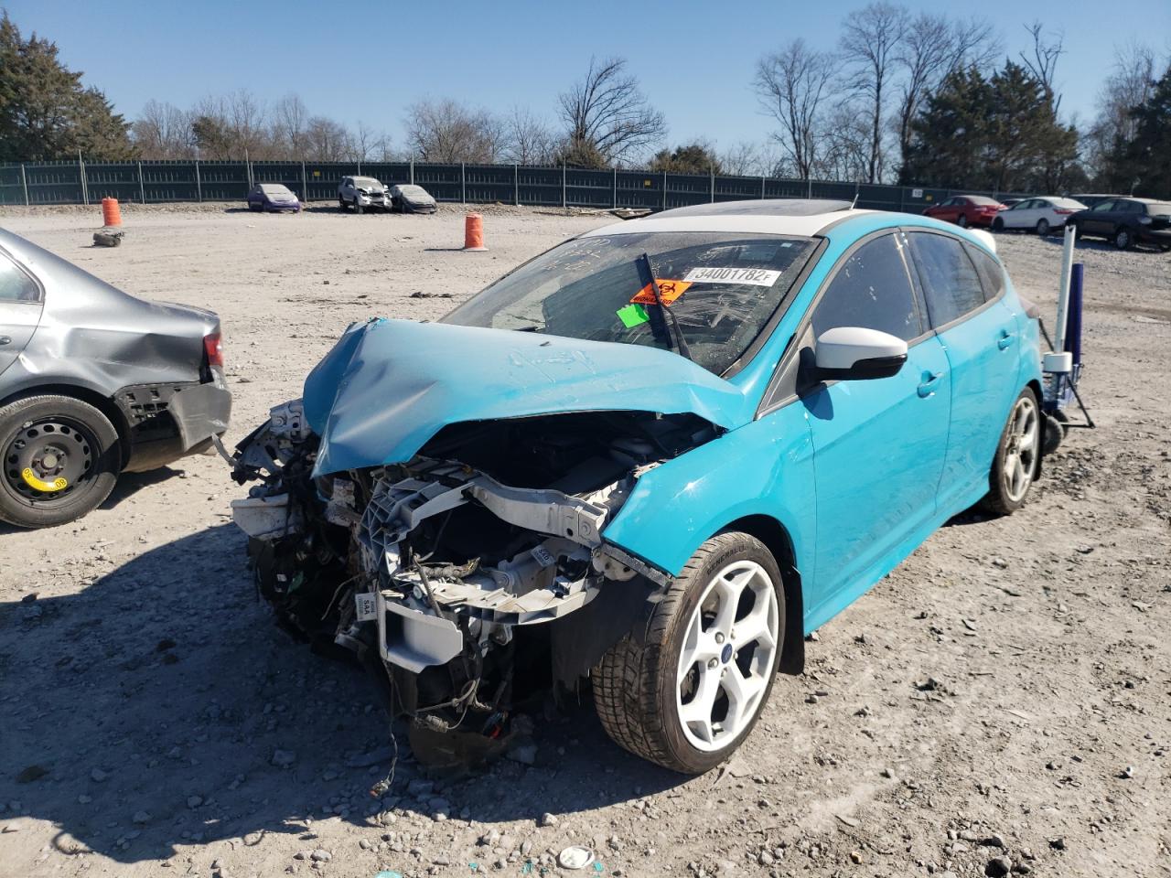 Photo 2 from auction – 2013 FORD FOCUS ST with VIN 1FADP3L92DL383376