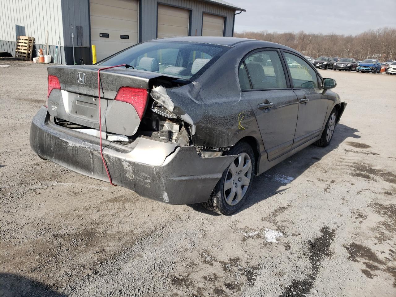 Photo 4 from auction – 2008 HONDA CIVIC LX with VIN 2HGFA16518H306830