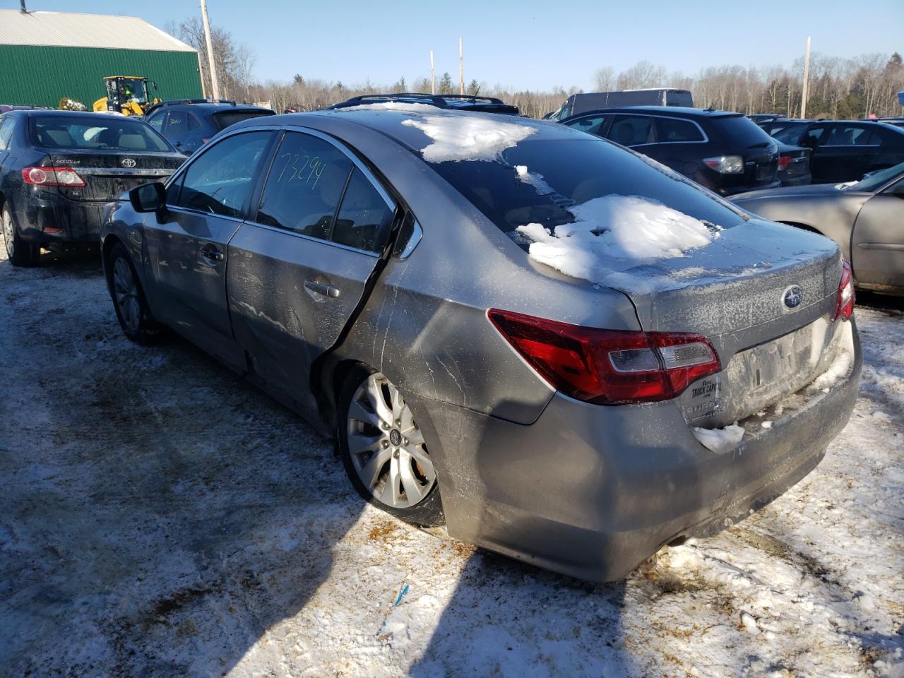 Photo 3 from auction – 2017 SUBARU LEGACY with VIN 4S3BNAB68H3049345