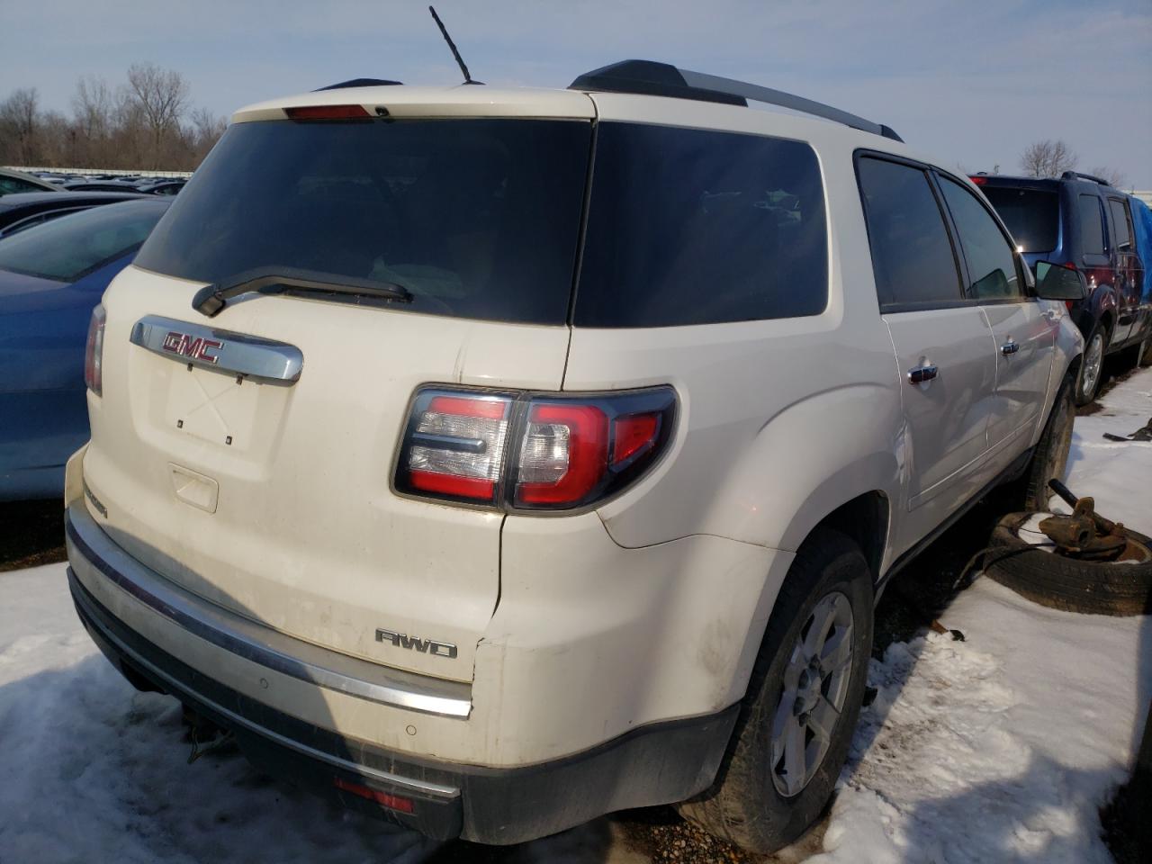 Photo 4 from auction – 2014 GMC ACADIA SLE with VIN 1GKKVNEDXEJ300038