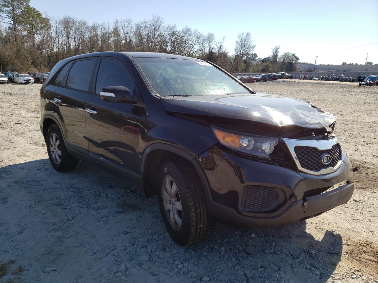 KIA SORENTO BA 2012 with VIN 5XYKT3A14CG237727 - Photo from auction