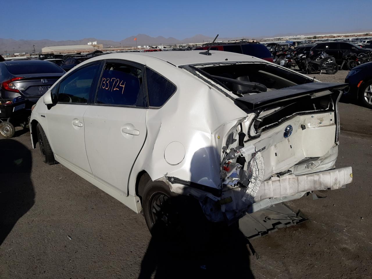 Photo 3 from auction – 2012 TOYOTA PRIUS with VIN JTDKN3DU6C5429109
