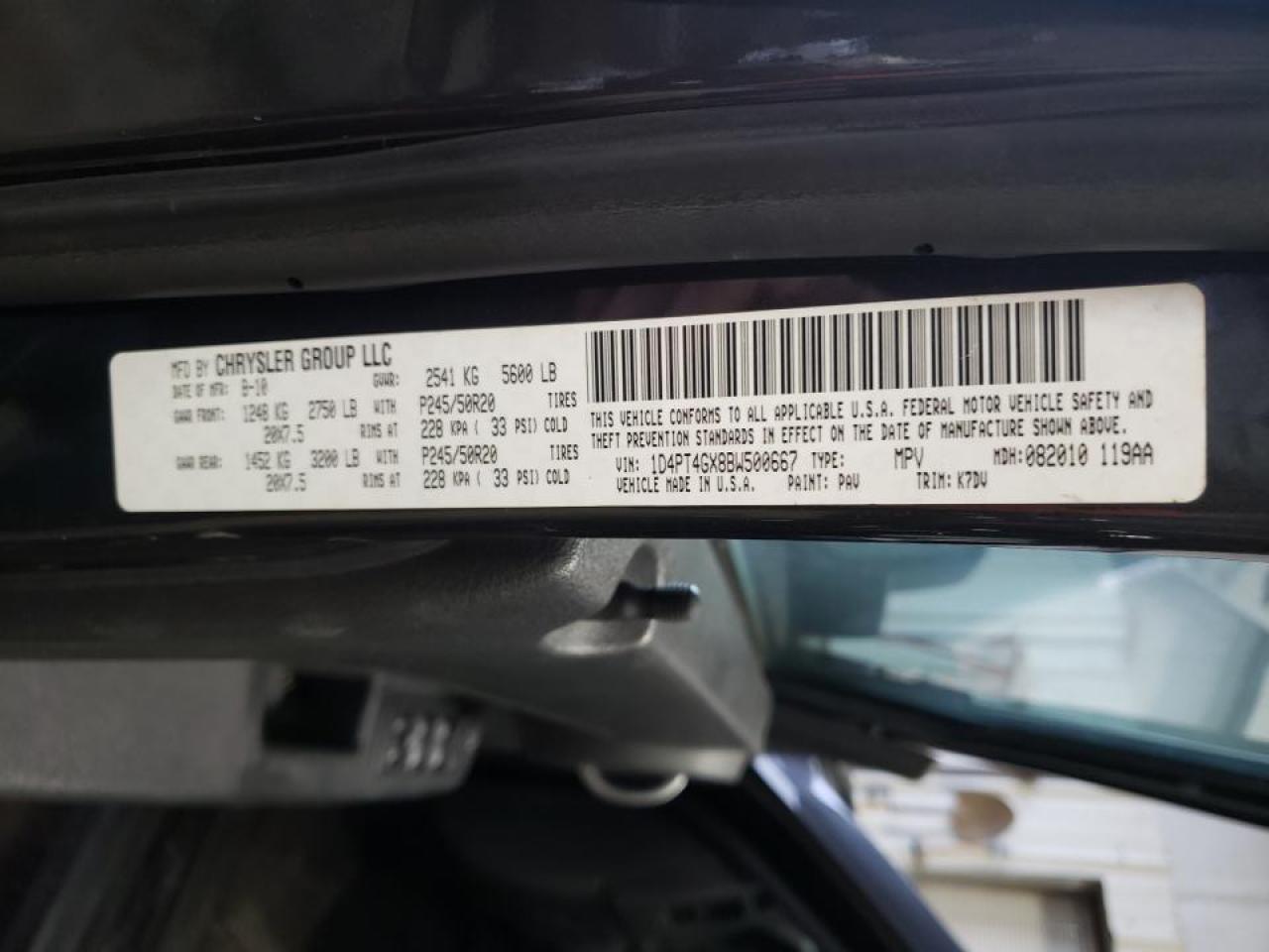 Photo 10 from auction – 2011 DODGE NITRO HEAT with VIN 1D4PT4GX8BW500667