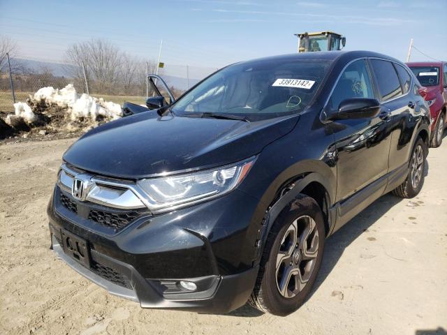 Photo 2 from auction – 2018 HONDA CR-V EX with VIN 7FARW2H55JE079352