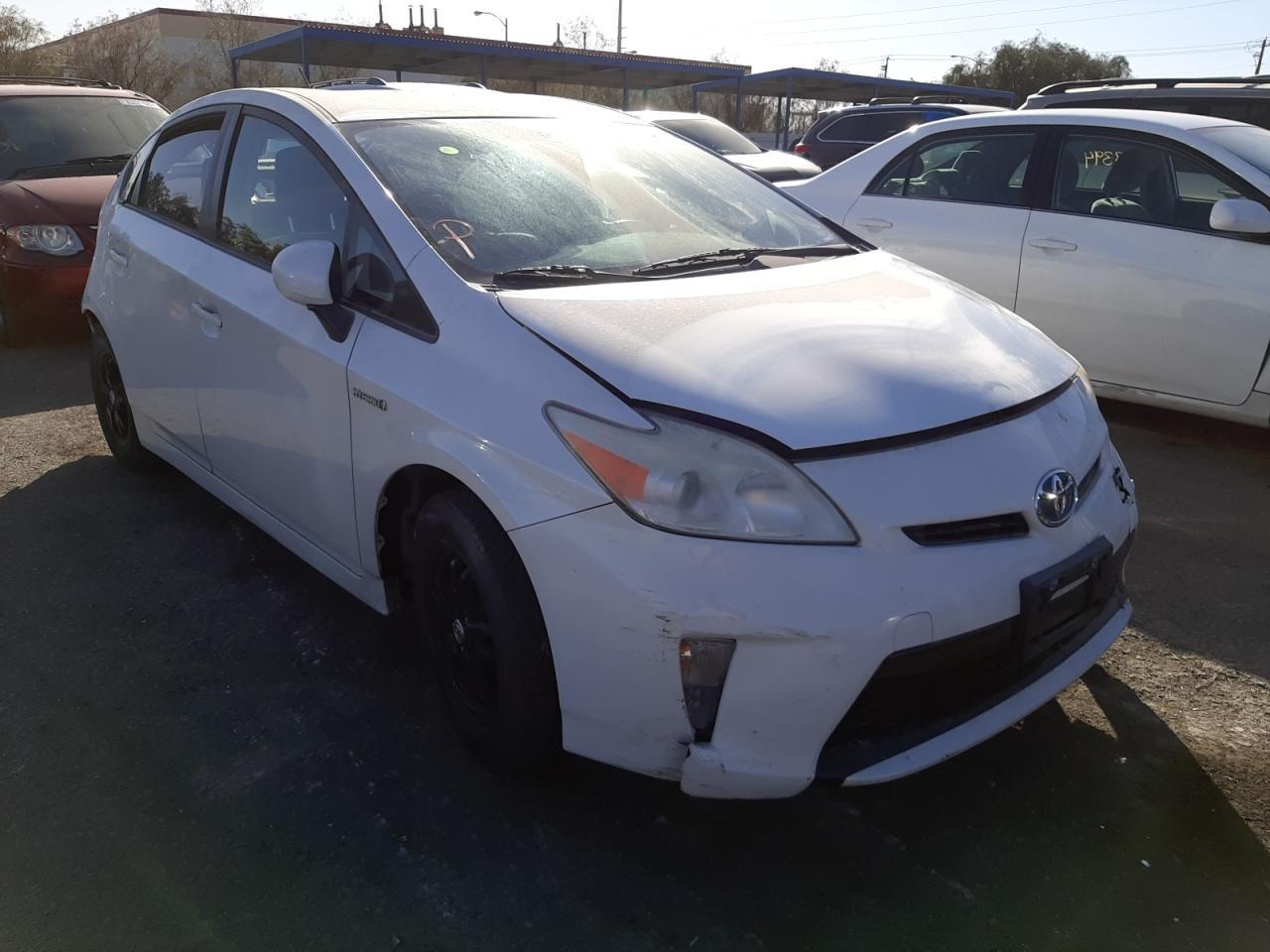 TOYOTA PRIUS 2012 with VIN JTDKN3DU6C5429109 - Photo from auction