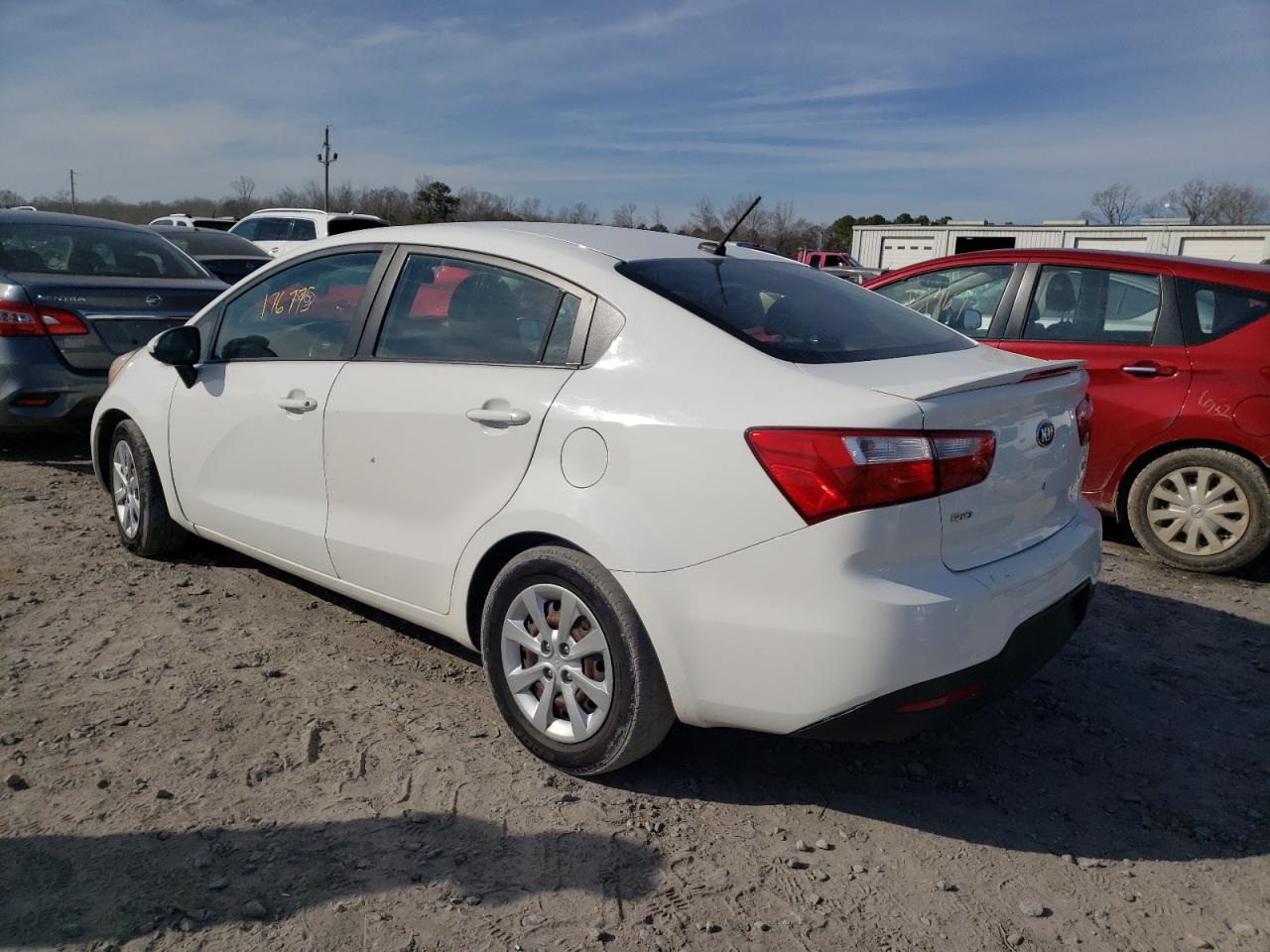 Photo 3 from auction – 2014 KIA RIO LX with VIN KNADM4A39E6403322