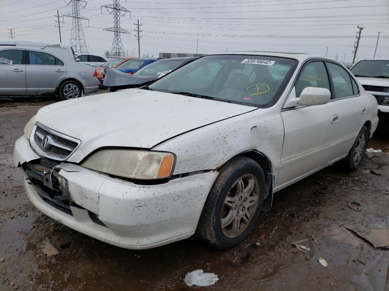 Photo 2 from auction – 2001 ACURA TL with VIN 19UUA566X1A007042