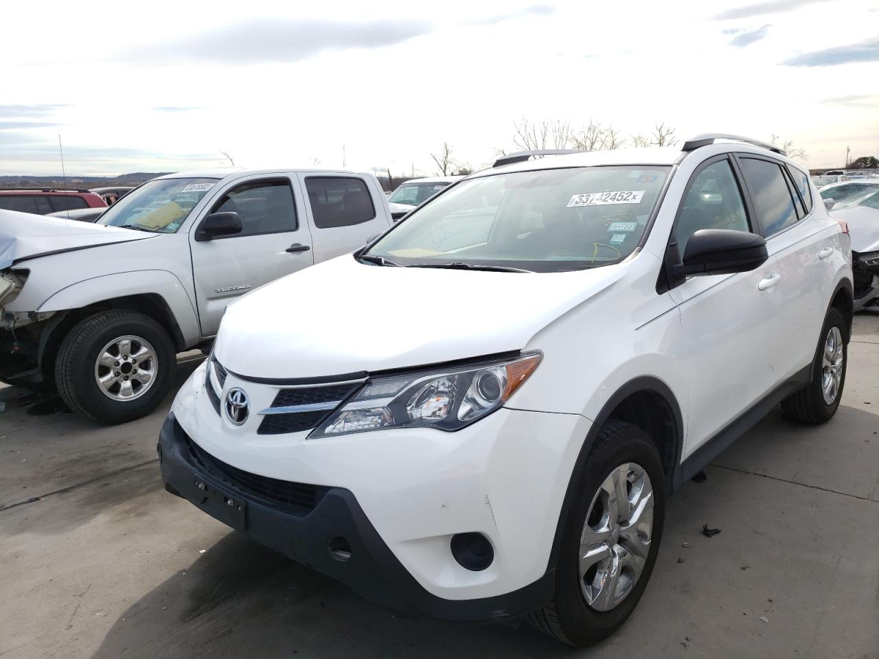 Photo 2 from auction – 2014 TOYOTA RAV4 LE with VIN 2T3ZFREV1EW092219