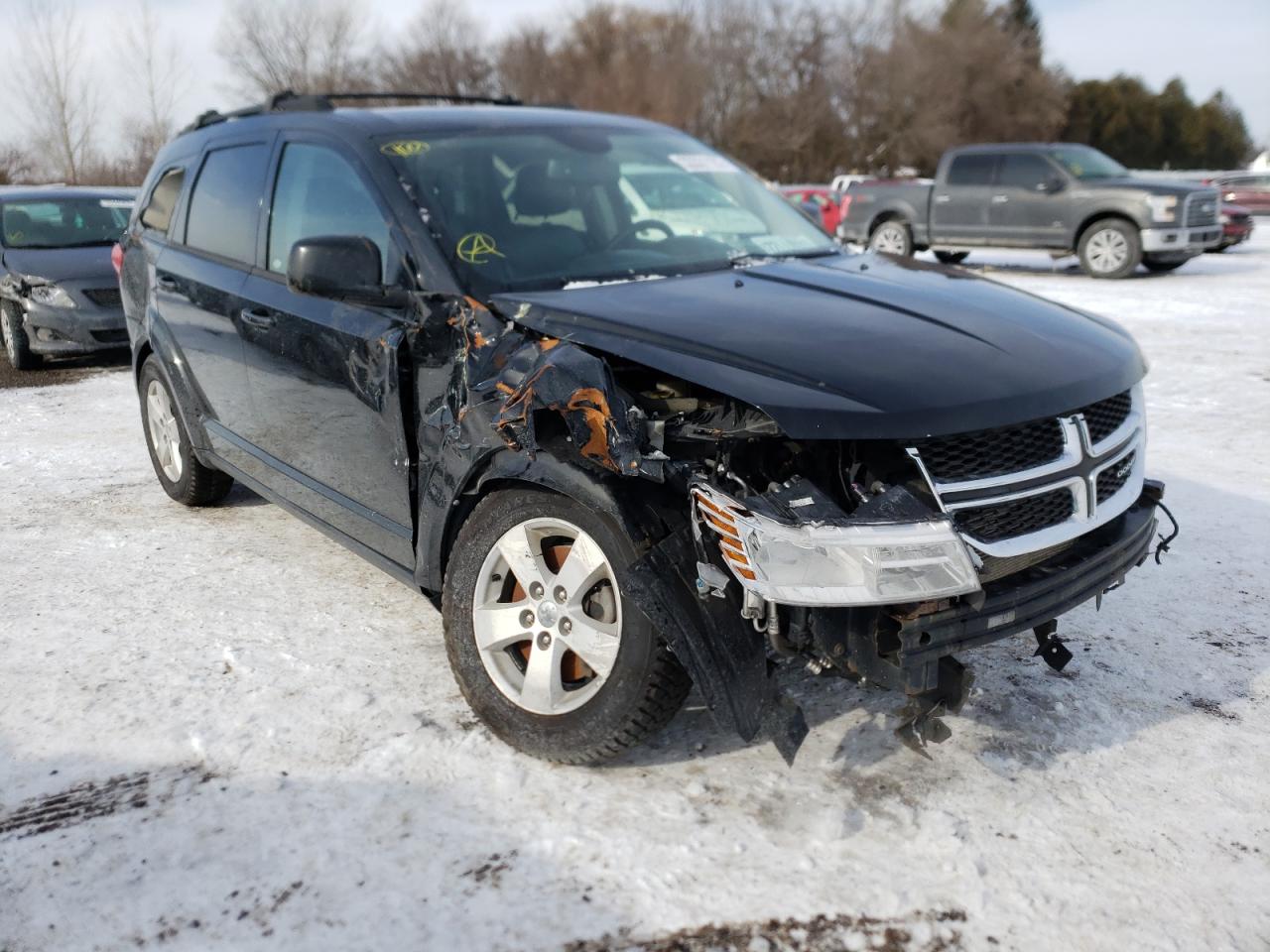 DODGE JOURNEY SE 2014 with VIN 3C4PDCAB0ET260350 - Photo from auction