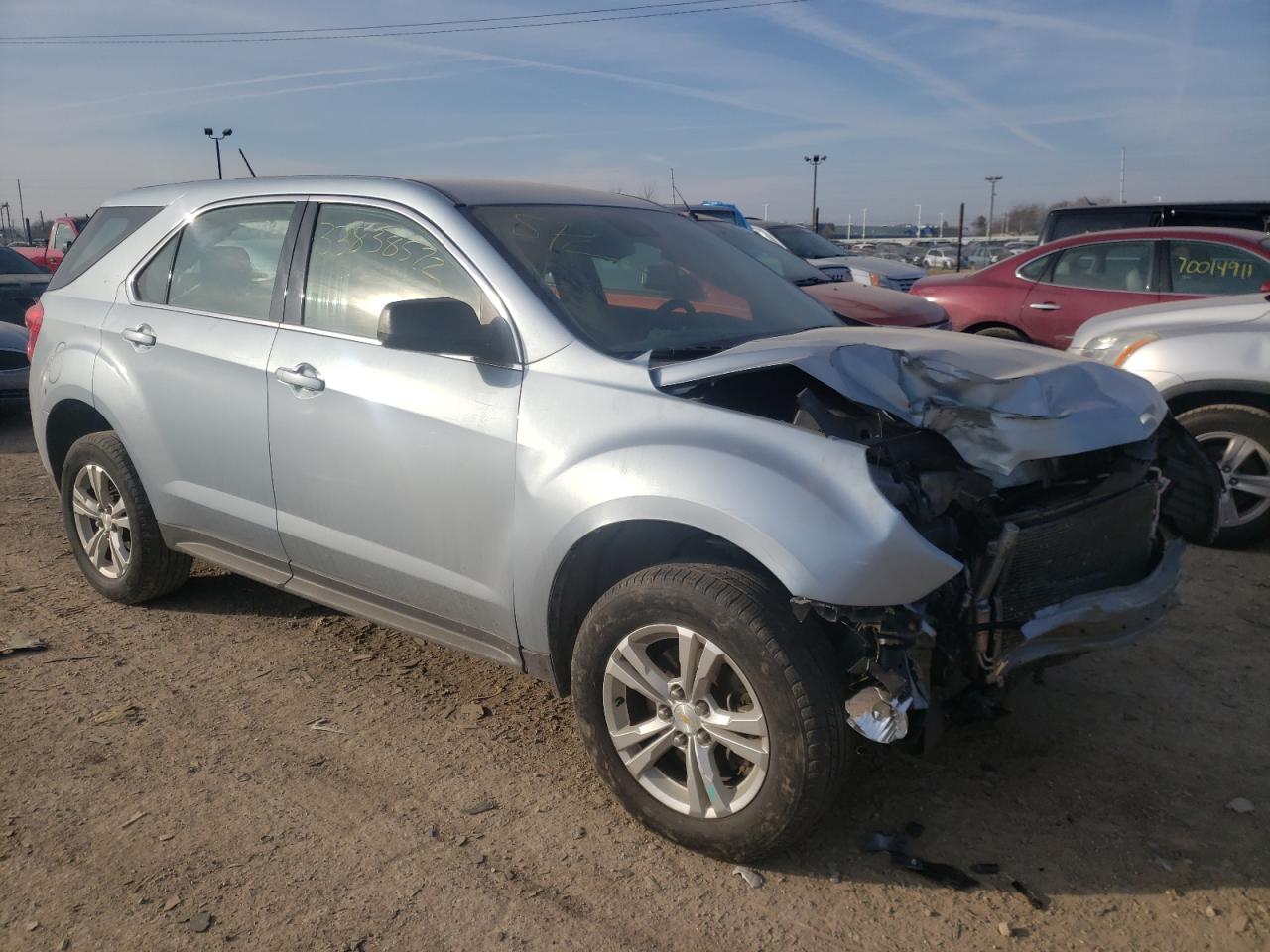 CHEVROLET EQUINOX LS 2014 with VIN 2GNALAEKXE6145533 - Photo from auction