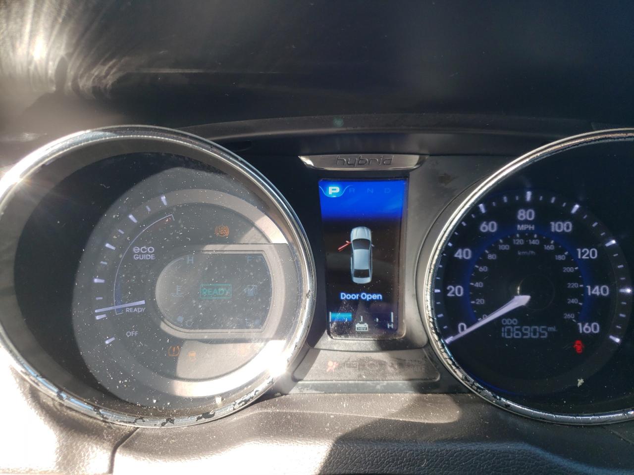 Photo 8 from auction – 2013 HYUNDAI SONATA HYB with VIN KMHEC4A42DA081276