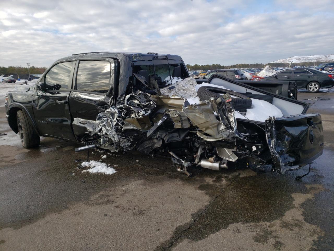 Photo 9 from auction – 2022 RAM 1500 LONGH with VIN 1C6SRFHTXNN101662
