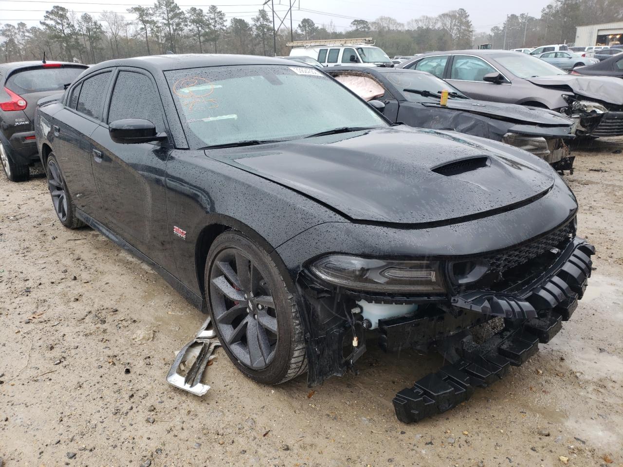 DODGE CHARGER SC 2019 with VIN 2C3CDXGJ6KH736842 - Photo from auction