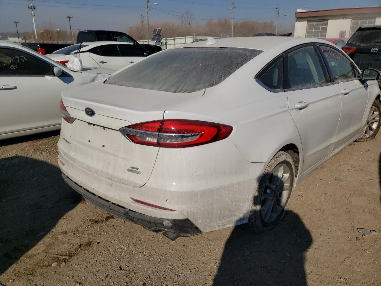Photo 4 from auction – 2019 FORD FUSION SE with VIN 3FA6P0HD5KR166004