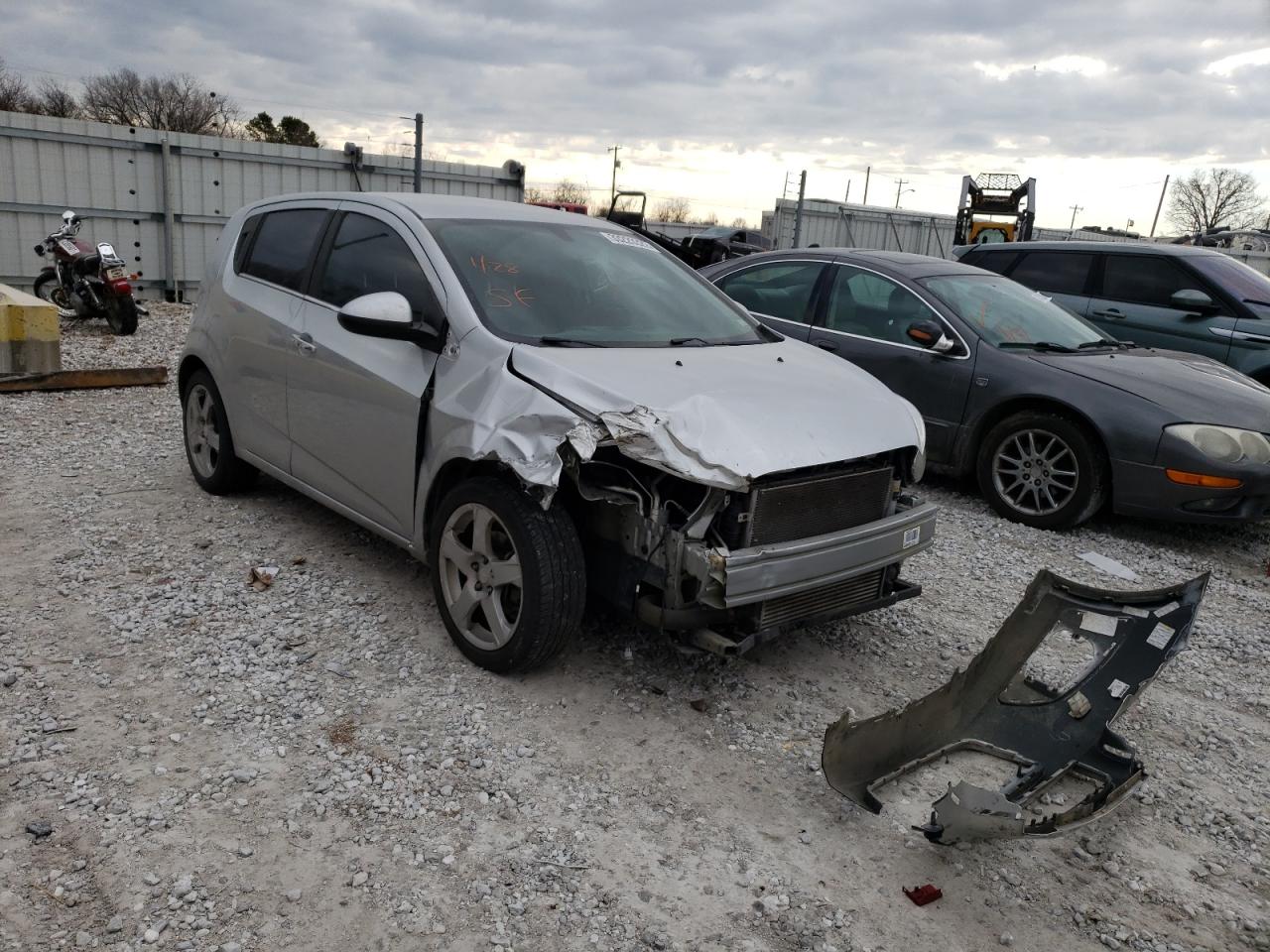 CHEVROLET SONIC LTZ 2015 with VIN 1G1JE6SB8F4145546 - Photo from auction