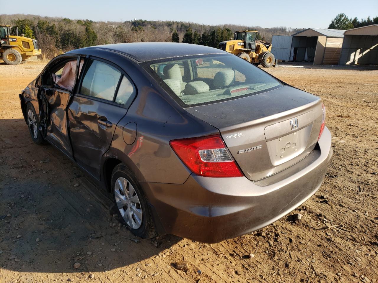 Photo 3 from auction – 2012 HONDA CIVIC LX with VIN 2HGFB2F5XCH522171
