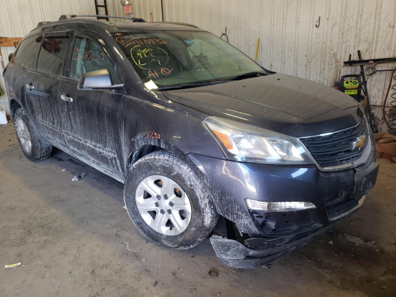 CHEVROLET TRAVERSE L 2014 with VIN 1GNKVFED2EJ115510 - Photo from auction