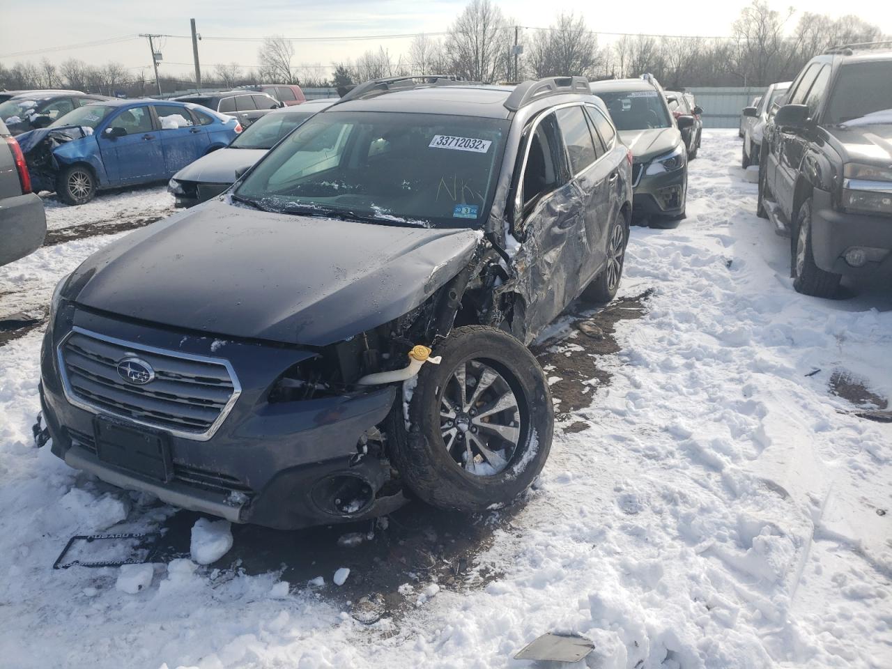 Photo 2 from auction – 2015 SUBARU OUTBACK 3. with VIN 4S4BSENC7F3303606