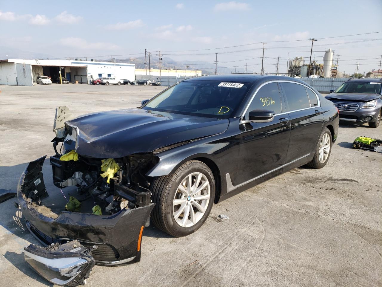 Photo 2 from auction – 2019 BMW 740 I with VIN WBA7E2C52KB216617