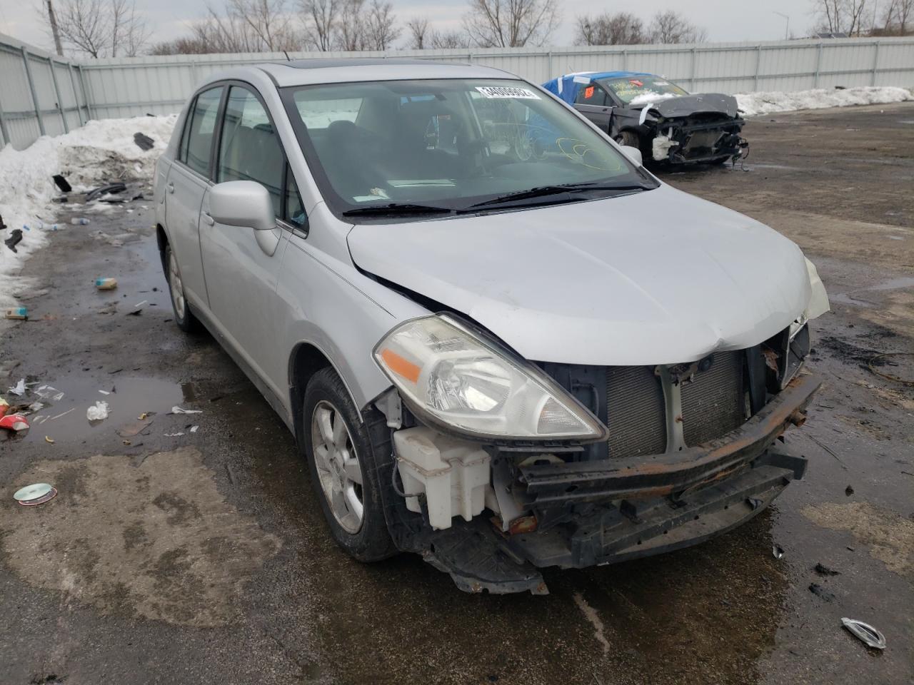 NISSAN VERSA S 2008 with VIN 3N1BC11E58L411346 - Photo from auction