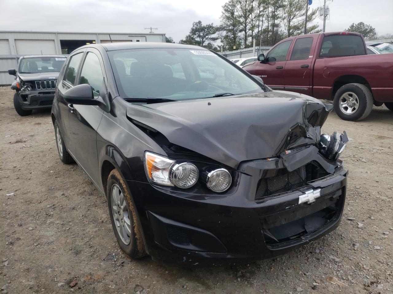 CHEVROLET SONIC LT 2016 with VIN 1G1JC6SH5G4143118 - Photo from auction