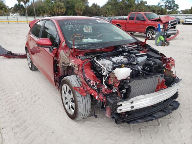 Photo 3 from auction – 2021 TOYOTA COROLLA LE with VIN 5YFEPMAE7MP223599