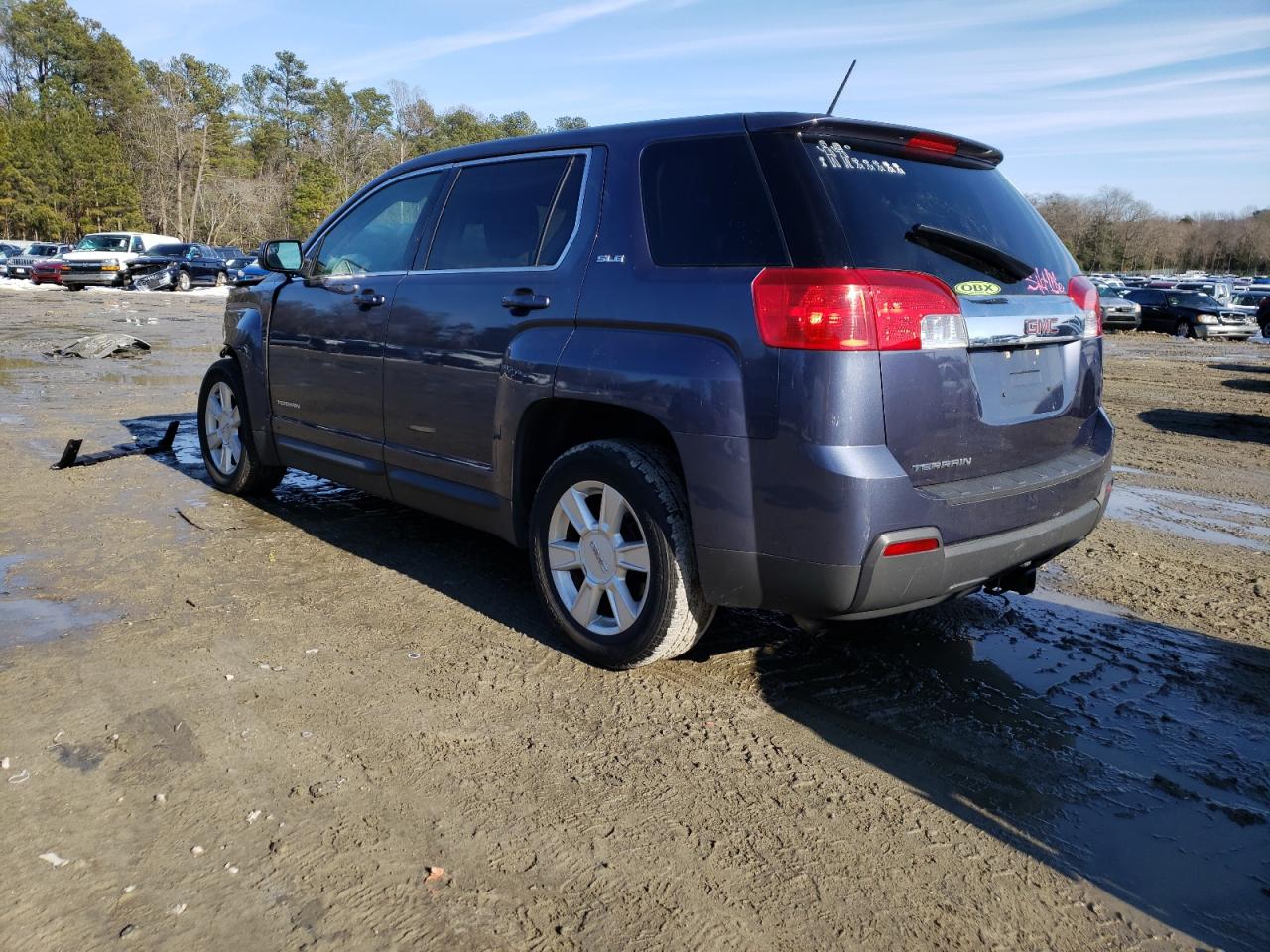 Photo 3 from auction – 2013 GMC TERRAIN SL with VIN 2GKALMEK4D6428507