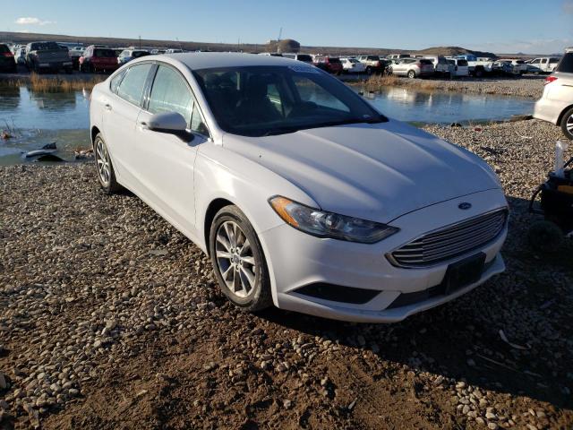 FORD FUSION SE 2017 with VIN 3FA6P0H75HR398590 - Photo from auction