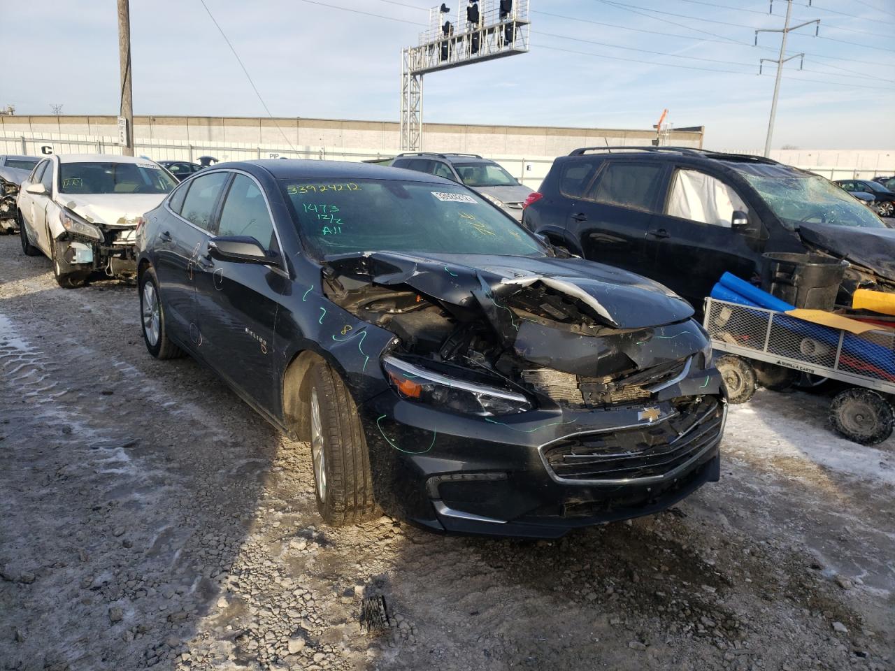 CHEVROLET MALIBU LT 2016 with VIN 1G1ZE5ST5GF298512 - Photo from auction