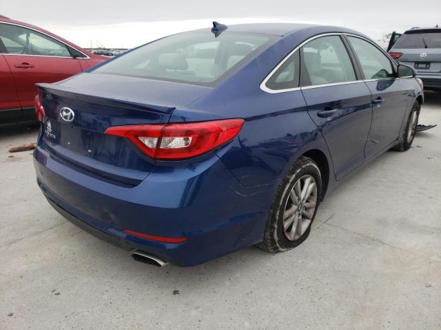Photo 4 from auction – 2017 HYUNDAI SONATA SE with VIN 5NPE24AF6HH569587