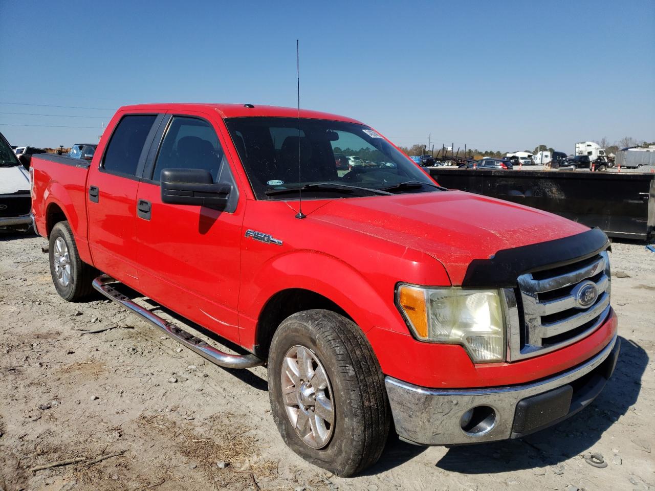 FORD F150 SUPER 2011 with VIN 1FTEW1CM2BKD82614 - Photo from auction