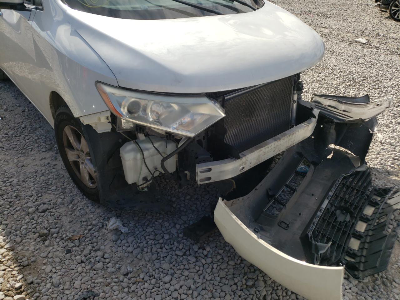 Photo 9 from auction – 2011 NISSAN QUEST S with VIN JN8AE2KP4B9003160