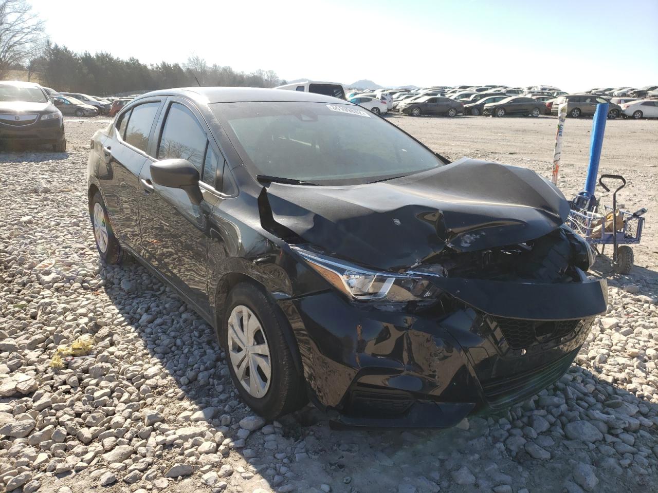 NISSAN VERSA S 2021 with VIN 3N1CN8DV3ML847593 - Photo from auction