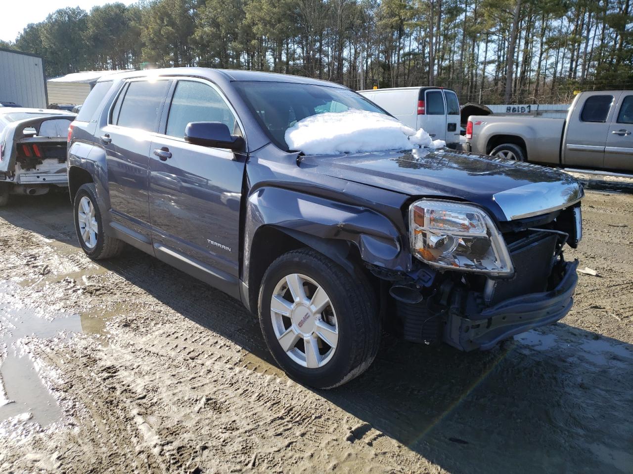 GMC TERRAIN SL 2013 with VIN 2GKALMEK4D6428507 - Photo from auction