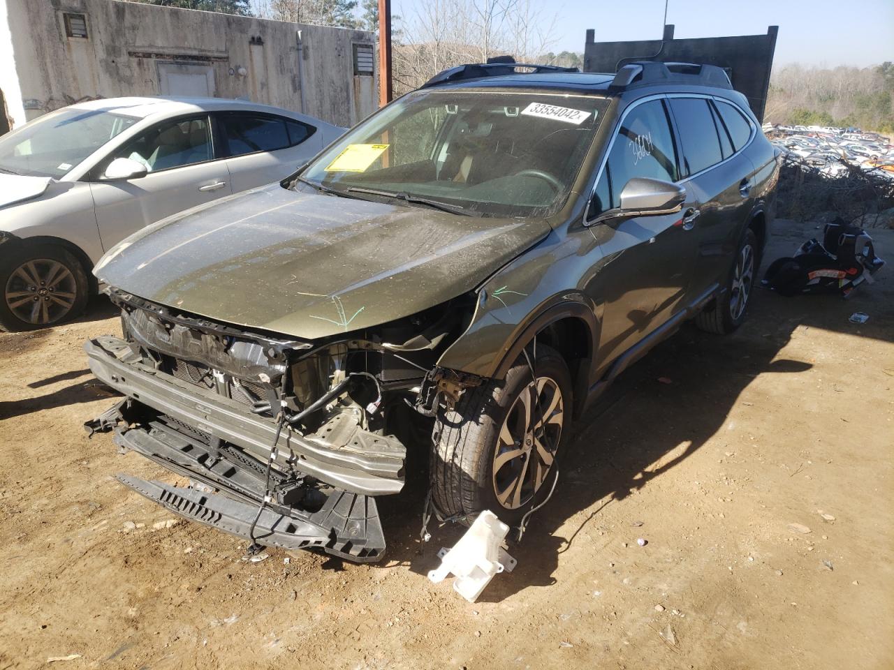 Photo 2 from auction – 2021 SUBARU OUTBACK TO with VIN 4S4BTAPC6M3120116