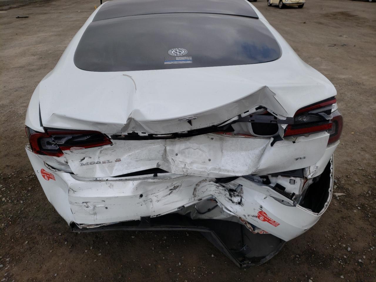 Photo 20 from auction – 2017 TESLA MODEL S with VIN 5YJSA1E1XHF205240