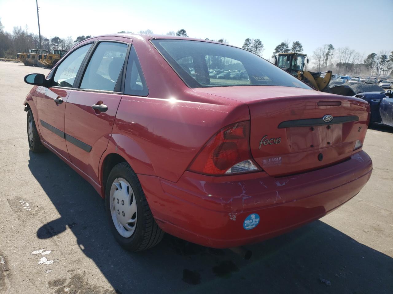 Photo 3 from auction – 2002 FORD FOCUS LX with VIN 1FAFP33P72W175965
