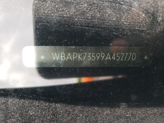 Photo 10 from auction – 2009 BMW 328 XI with VIN WBAPK73599A452770