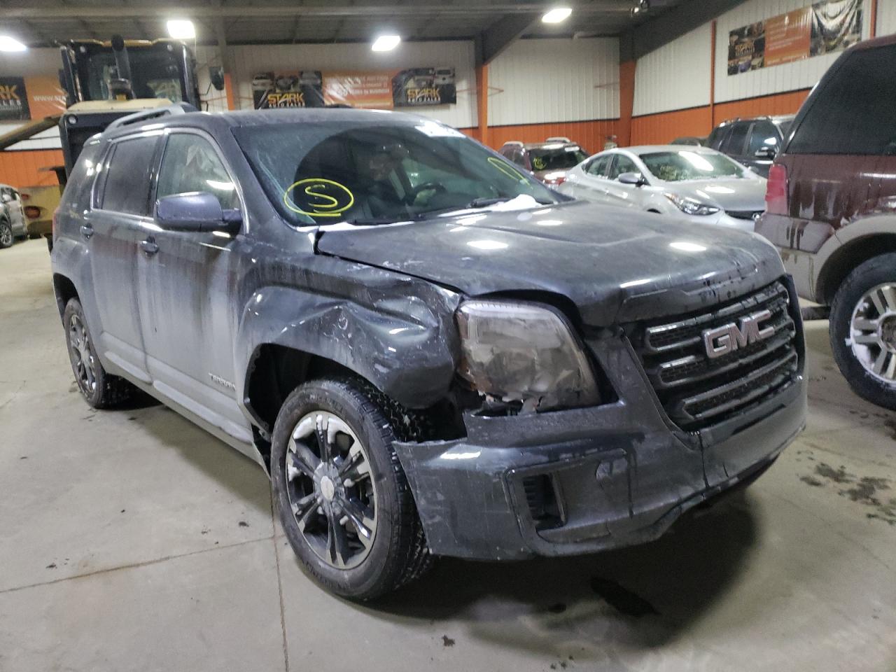 GMC TERRAIN SL 2017 with VIN 2GKFLUE36H6306848 - Photo from auction