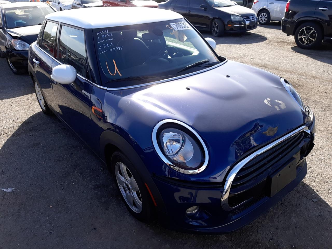 MINI COOPER 2017 with VIN WMWXU1C51H2E18745 - Photo from auction