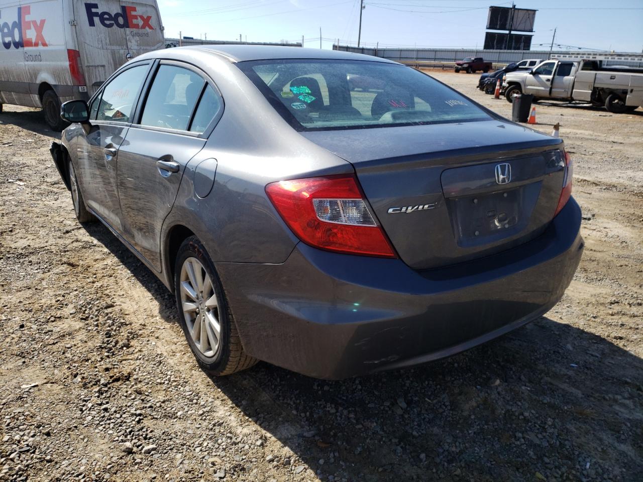 Photo 3 from auction – 2012 HONDA CIVIC EX with VIN 19XFB2F83CE081648