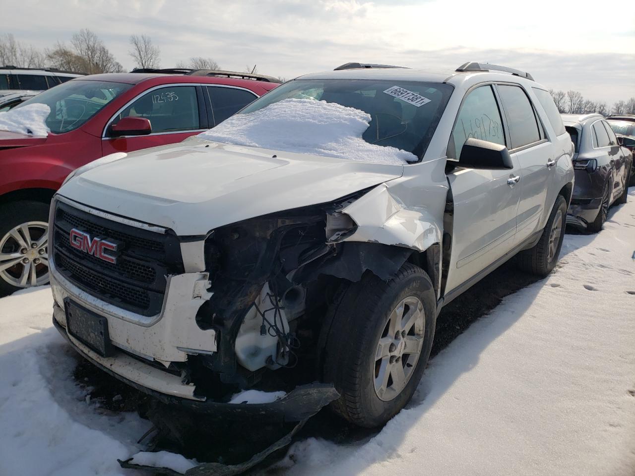 Photo 2 from auction – 2014 GMC ACADIA SLE with VIN 1GKKVNEDXEJ300038