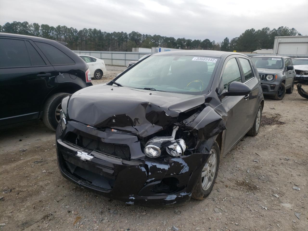 Photo 2 from auction – 2016 CHEVROLET SONIC LT with VIN 1G1JC6SH5G4143118
