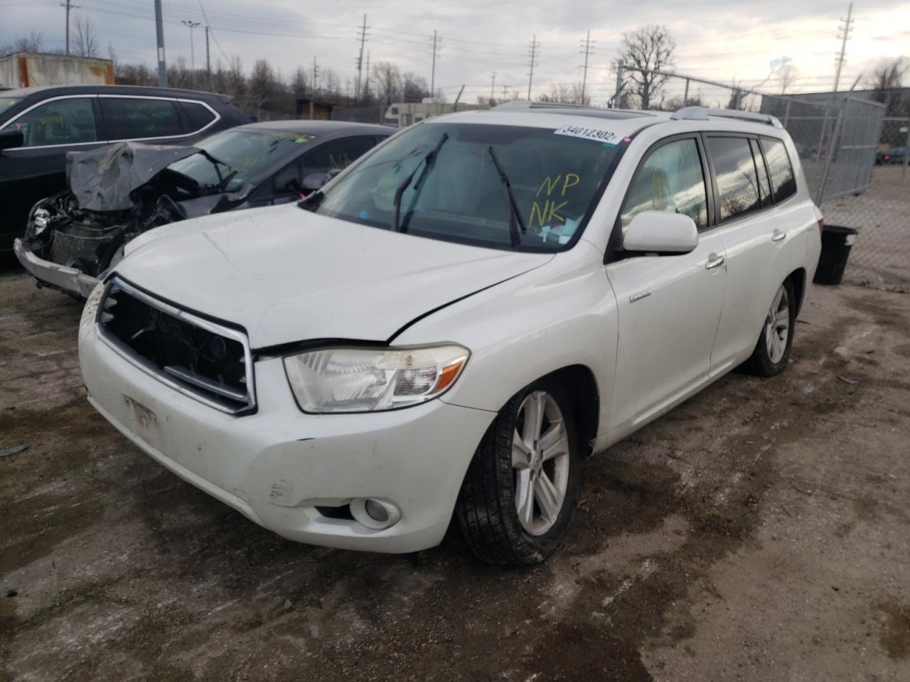 Photo 2 from auction – 2010 TOYOTA HIGHLANDER with VIN JTEDK3EH5A2157438