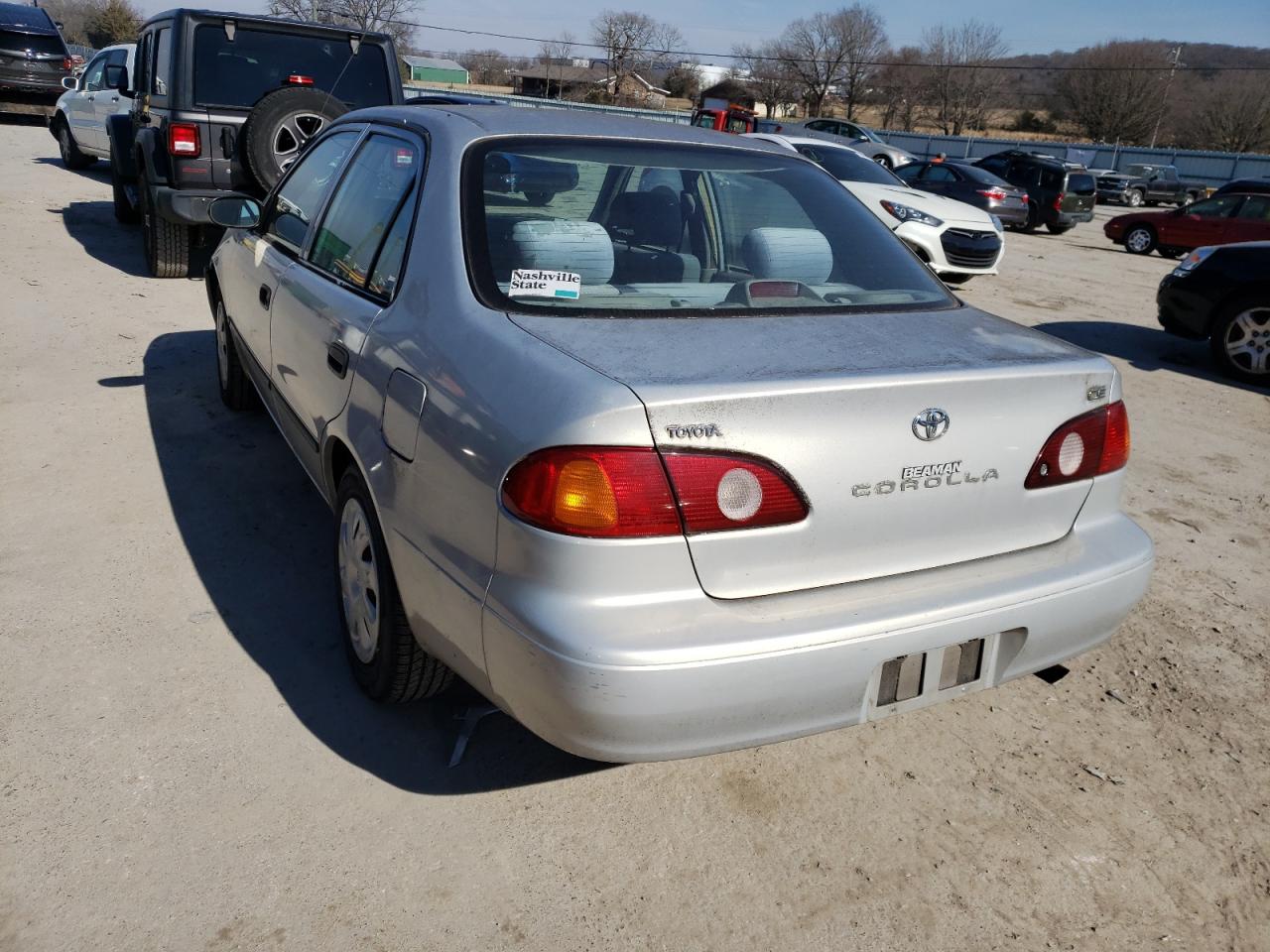 Photo 3 from auction – 2001 TOYOTA COROLLA CE with VIN 2T1BR12E81C493883